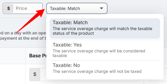 DocketShop _ Pricing and Servicing _ Servicing _ Taxable Match _ Arrow.png