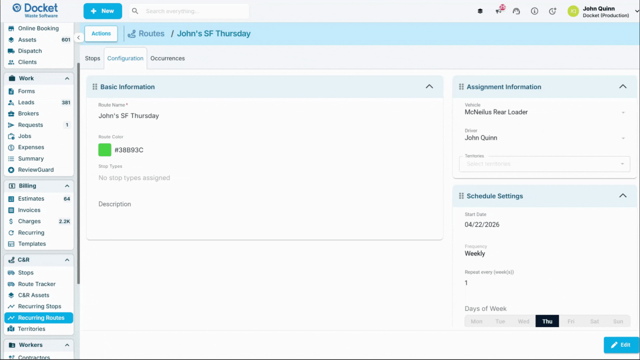Change Configuration View on Route Details Page.gif