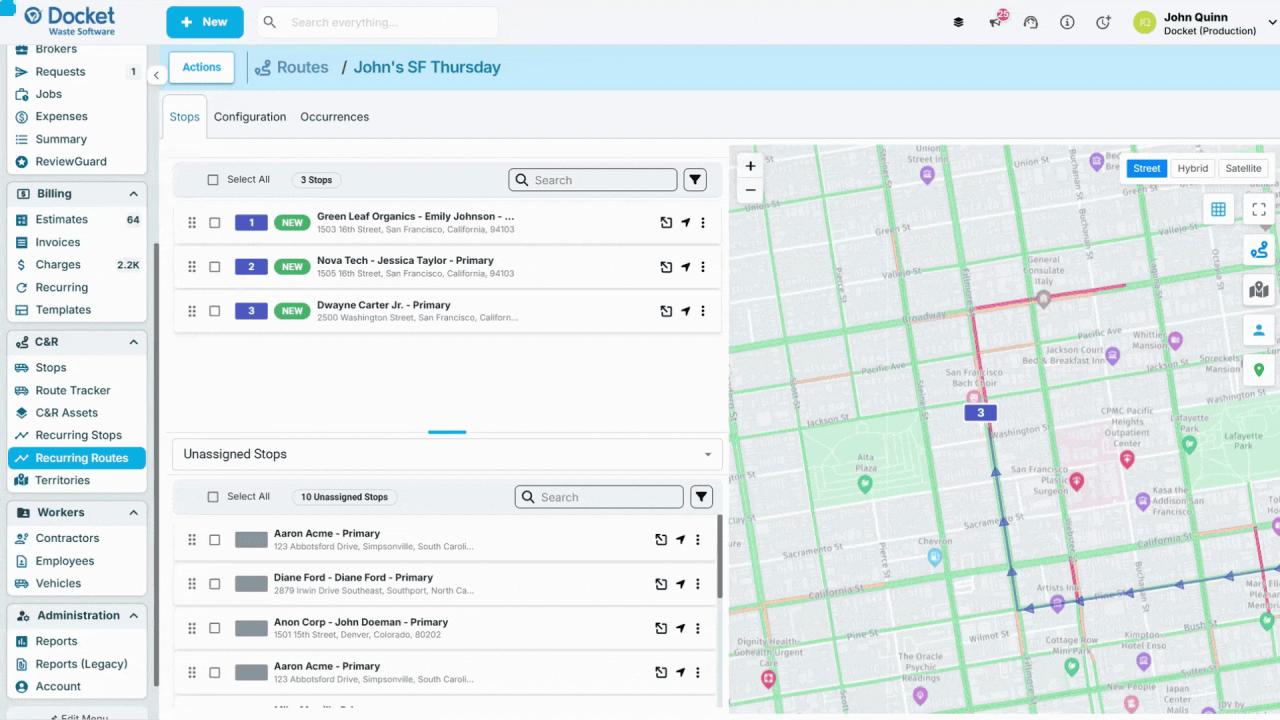 Reorder Route Stops from Recurring Route Details Page.gif